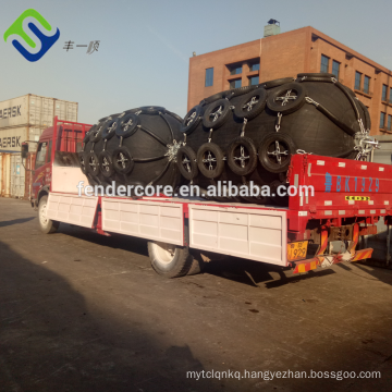 Dia1.7xL3.0m reefer vessel used pneumatic fender for ship